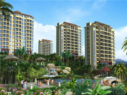 海南海景房住宅大全（三亞灣天通建國酒店豪華海景房）